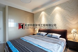 93平米普通戶型現(xiàn)代簡(jiǎn)約家裝裝修圖片設(shè)計(jì)-天津齊裝網(wǎng)裝修效果圖